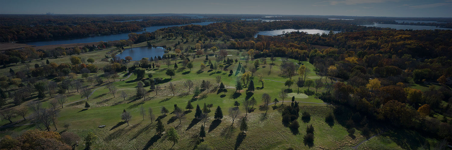 A large aerial view of the beautiful Lakeview Orono area