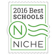 The Niche 2016 Best Schools logo