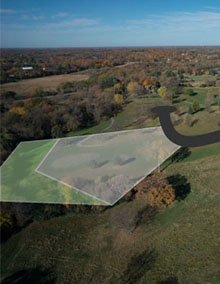 A plot of land in the Lakeview Orono community