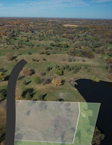 A plot of land near the lake in Lakeview Orono