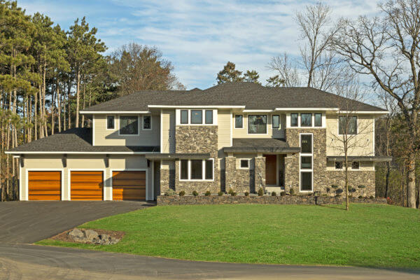 Luxury home built on Tree Farm Lane